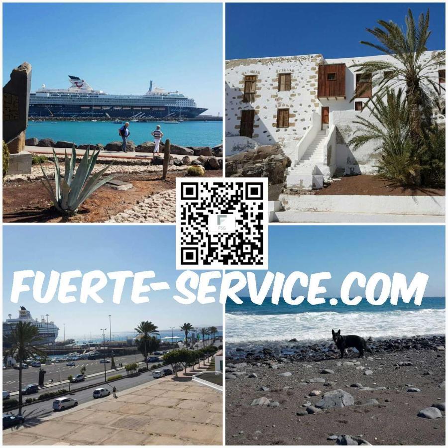 El Soco - Zentrales Stadtpenthouse Mit Dachterrasse Puerto del Rosario  Dış mekan fotoğraf